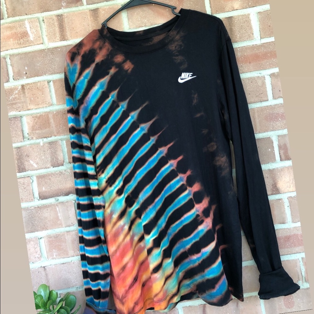 Nike tie dye long sleeve
